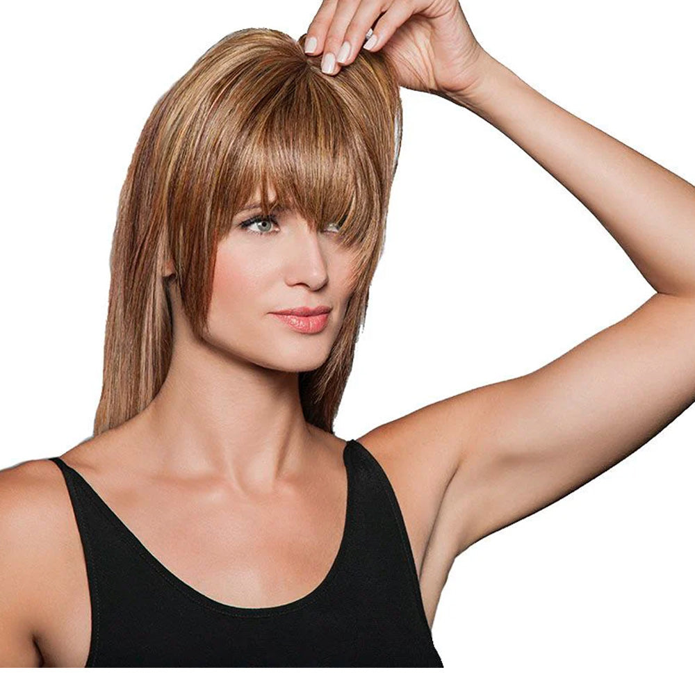 Hairdo Frangia Finta Castano Chiaro Dorato